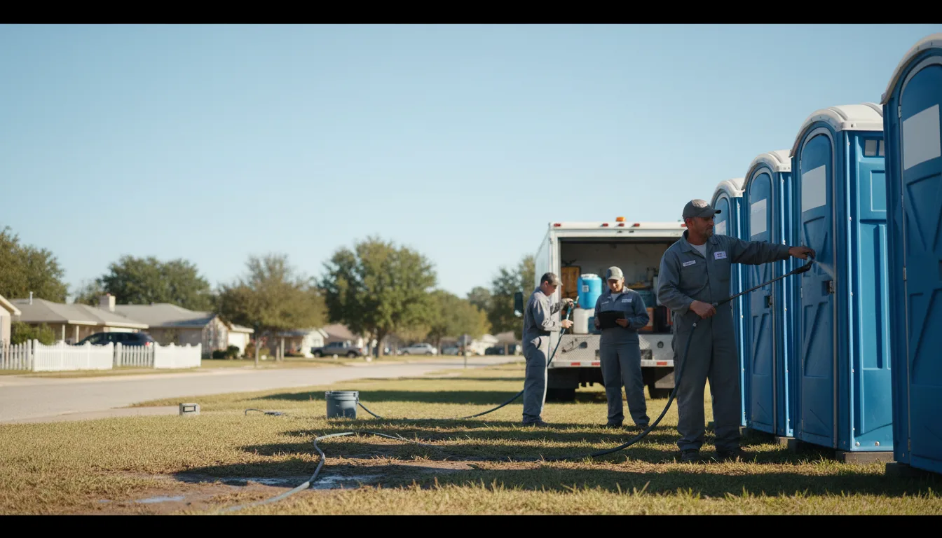 Long-Term Portable Toilet Rental in Island Lake, IL near me
